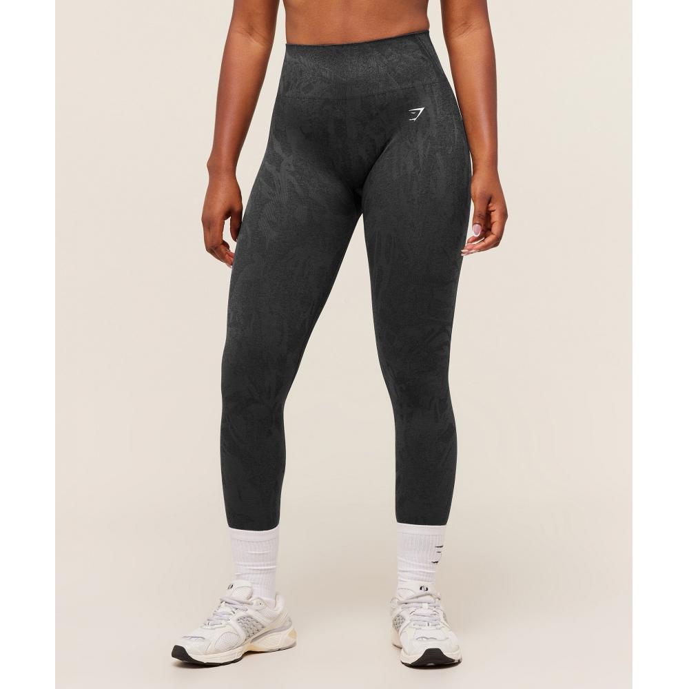 Gymshark Adapt Camo Seamless Leggings Asphalt Grey Black B4b8e Gc8n
