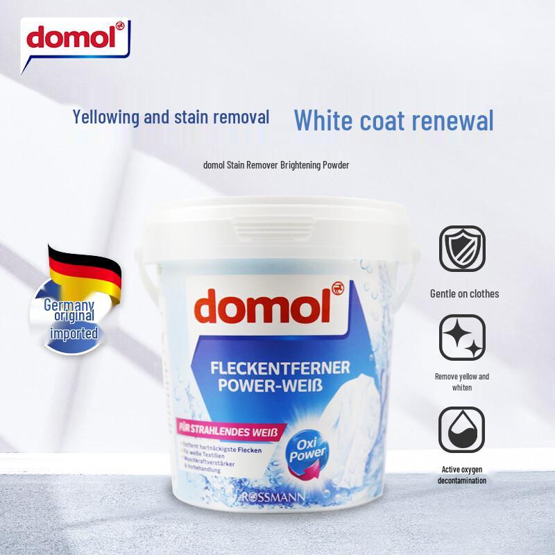 Domol White Clothes Oxygen Bleach  Stain Remover Powder 750g