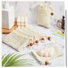 [Exfoliating Soap Saver] 5pcs Exfoliating Soap Saver Pouch | Mesh Drawstring Bag with Loofah Sponge for Shower And Bath