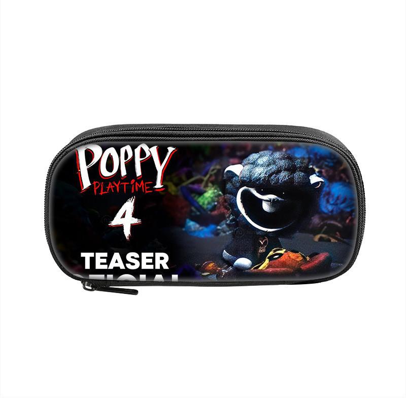 Poppy Playtime Herní postavy Potisk Jednovrstvá taška na uložení psacích potřeb Pro studenty a teenagery