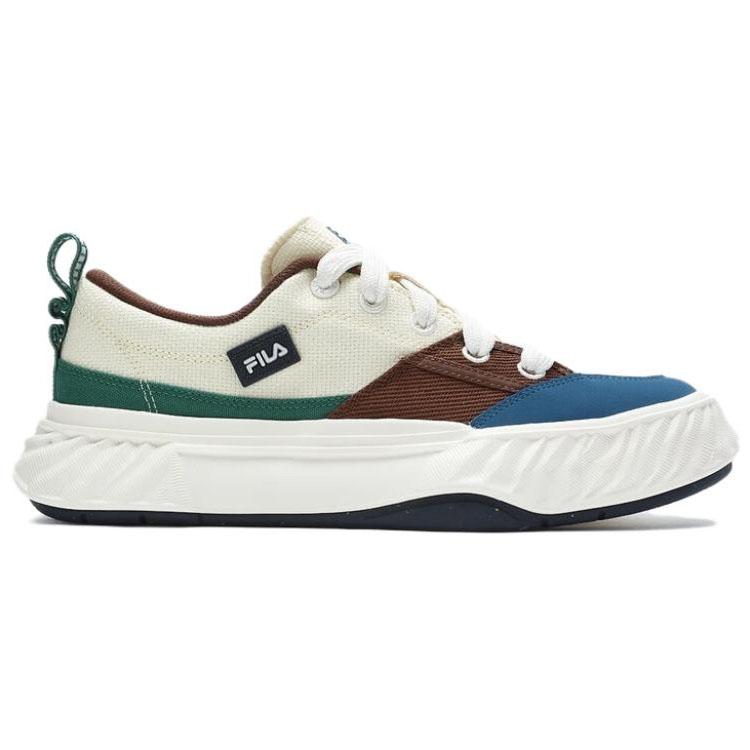 FILA Fosso Casual Comfortable Slip-Resistant Lightweight Low-Top Canvas Shoes Men Sneakers Light-Blue F12M432308FAS