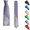 Shining Neck Tie for Stage Show Sparkling Sequined Tie Adjustable Tie Formal Event Tie for Nightclub Music Festival