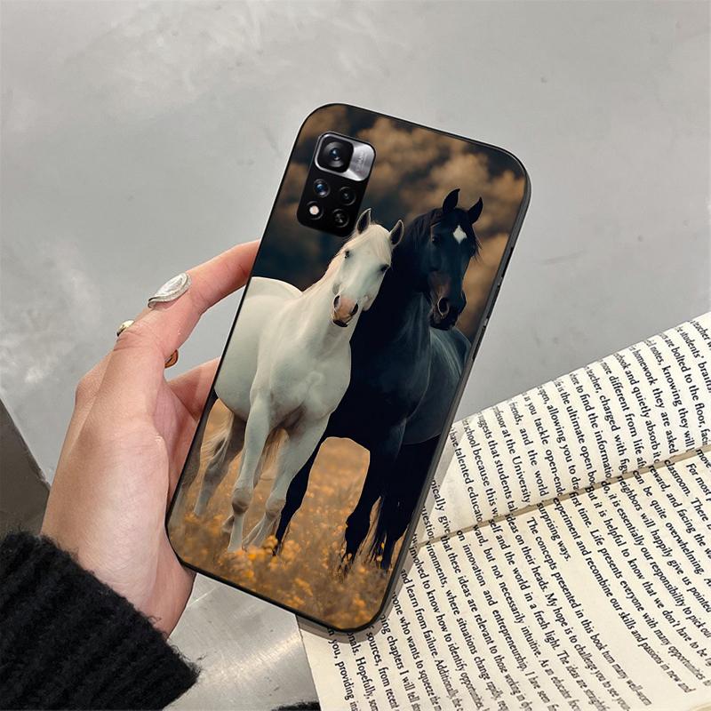 Phone Case For Xiaomi Poco C71 15T 14T Pro Redmi note 15 14 14 13 Pro Redmi A5 15C 13C foal Horse