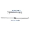 Rust Proof Shower Corner Storage Rod Retractable Designs Waterproof Corner Bar Versatile Suitable for Small Bathrooms