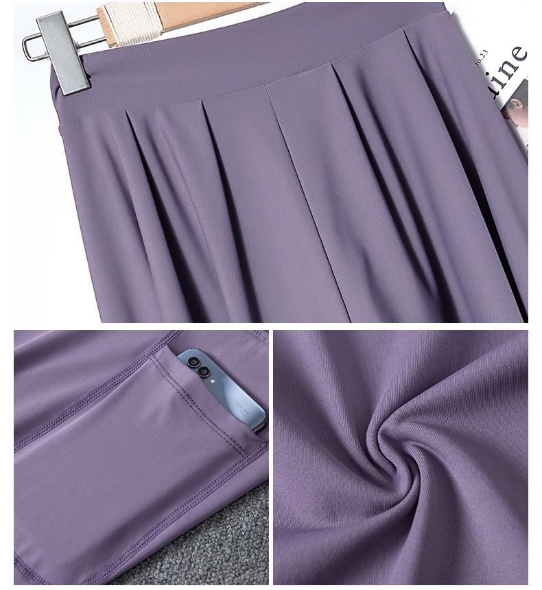 High-Quality Women's Two-in-One Yoga Skirt-Pants for Fitness and Running