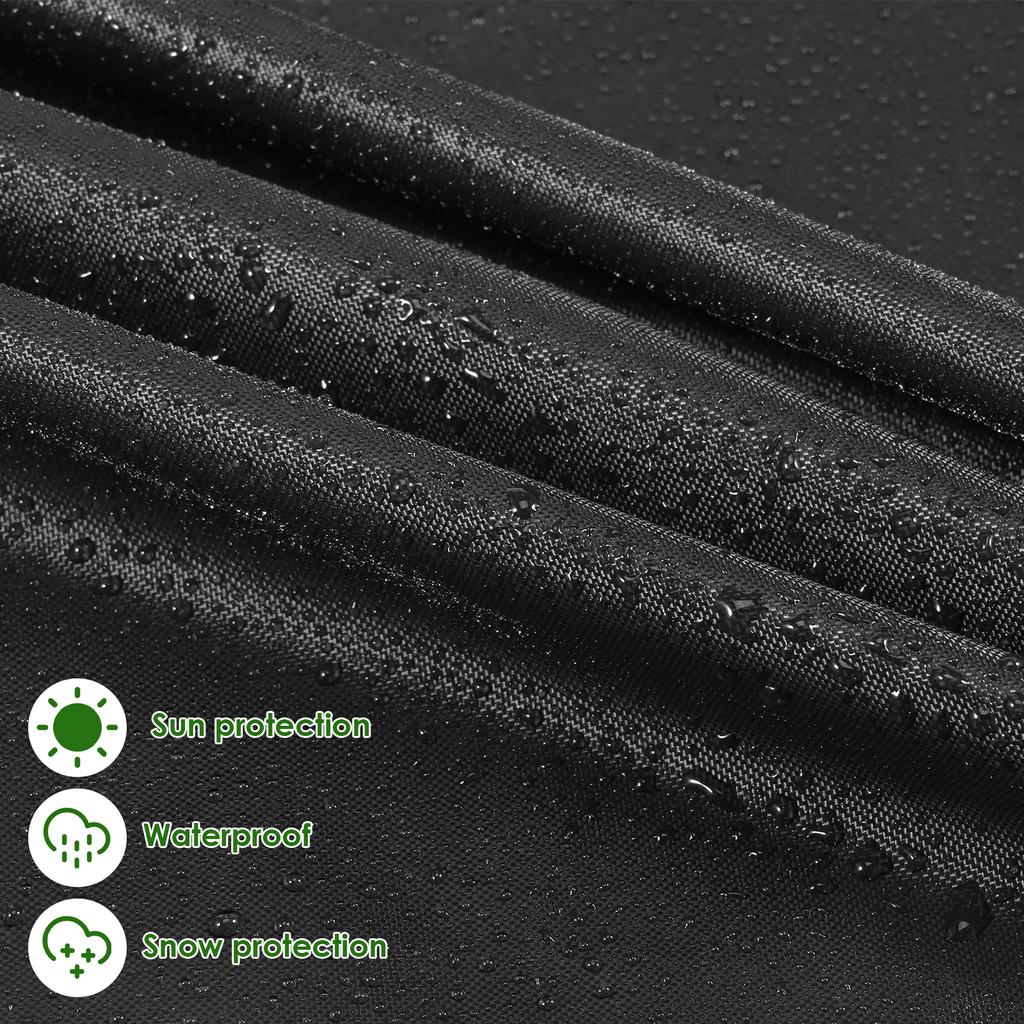 Wagon Cart Cover Oxford Cloth Waterproof Garden Wagon Cover with Adjustable Cord Outdoor Camping Cart Dust and Sunshade Cover