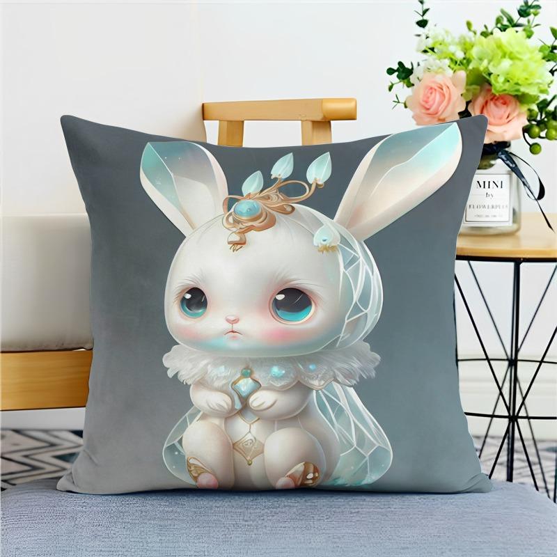 Cartoon Zodiac Pillowcase Dormitory Decoration Office Living Room Home Pillowcase