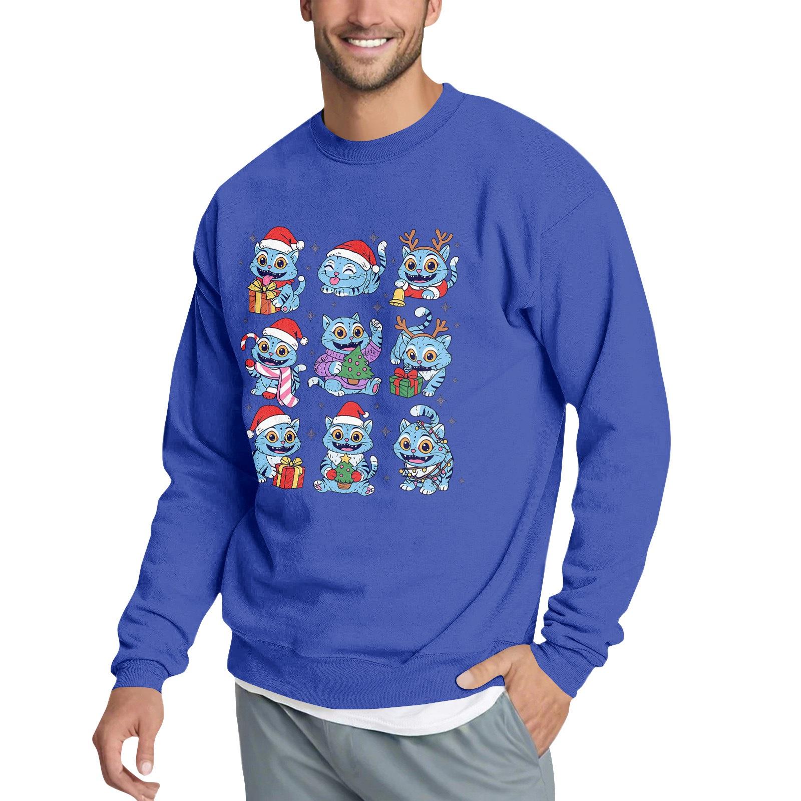 

Мужской повседневный свитшот с забавным принтом на тему кино S