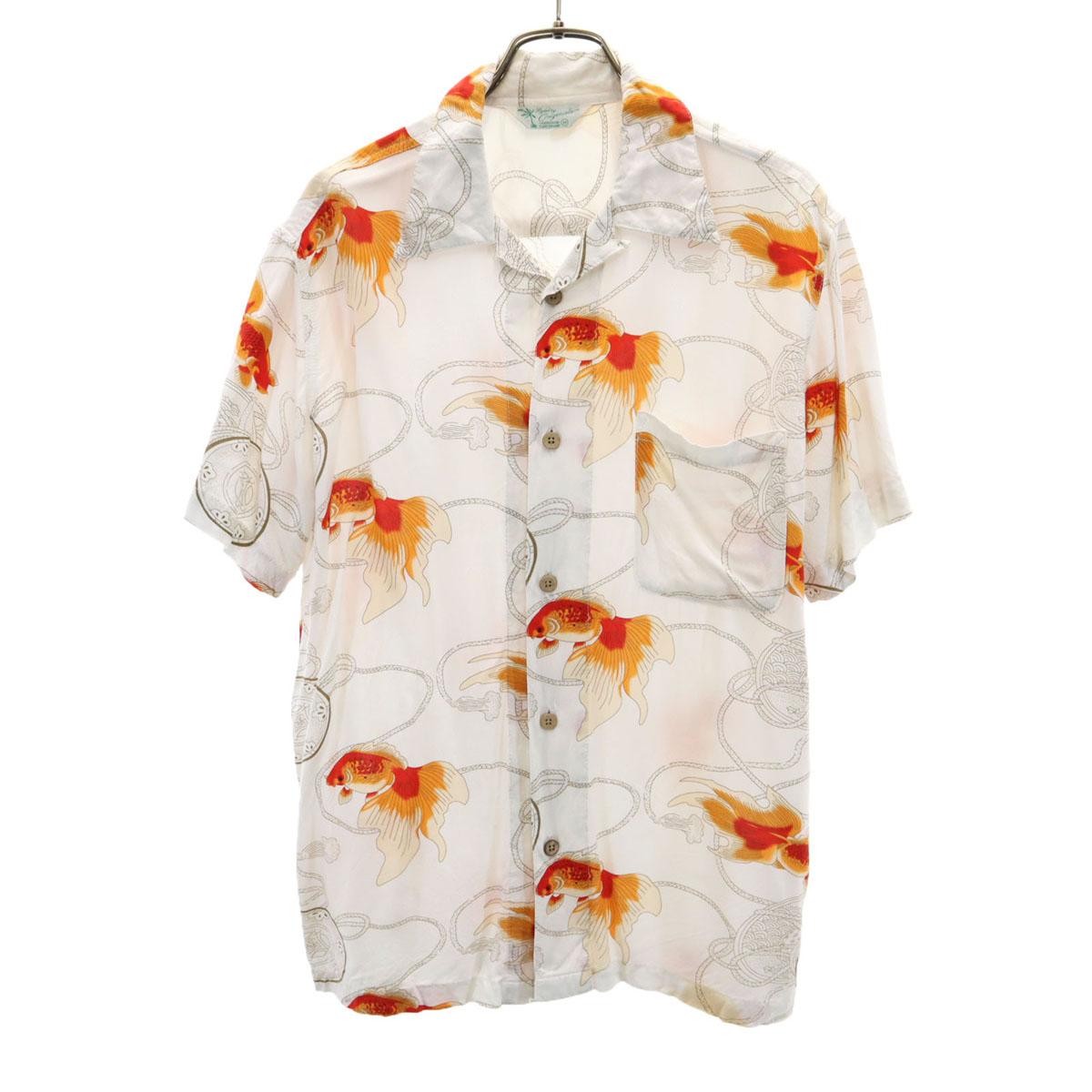 

Стильная рубашка с коротким рукавом и открытым воротником от Originals M Гавайский бренд для серфинга Мужская Б/у