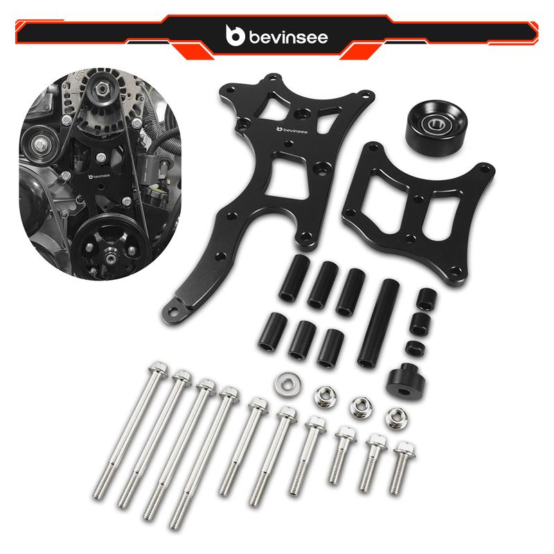 For LS Truck Factory Location Alternator & Power Steering Bracket, for LQ4 LQ9 LY5 4.8L 5.3L 6.0L