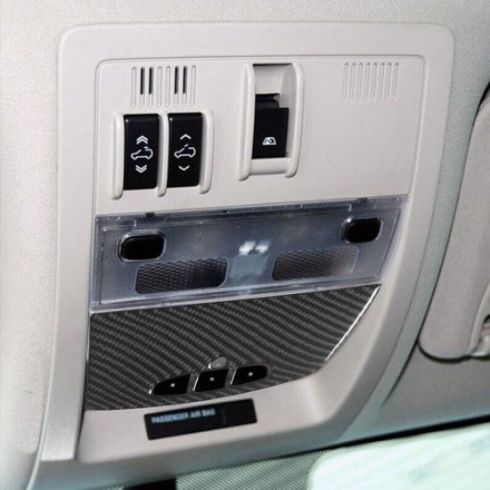 Carbon Fiber Overhead Console Cover Trim For Tahoe/Yukon/Silverado/Sierra