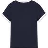 Levis SS24 Paris Limited Edition Capsule Collection Casual Color Block Letter Embroidery Crew Neck Short Sleeve T-Shirt Women T-Shirts 0023O-0001
