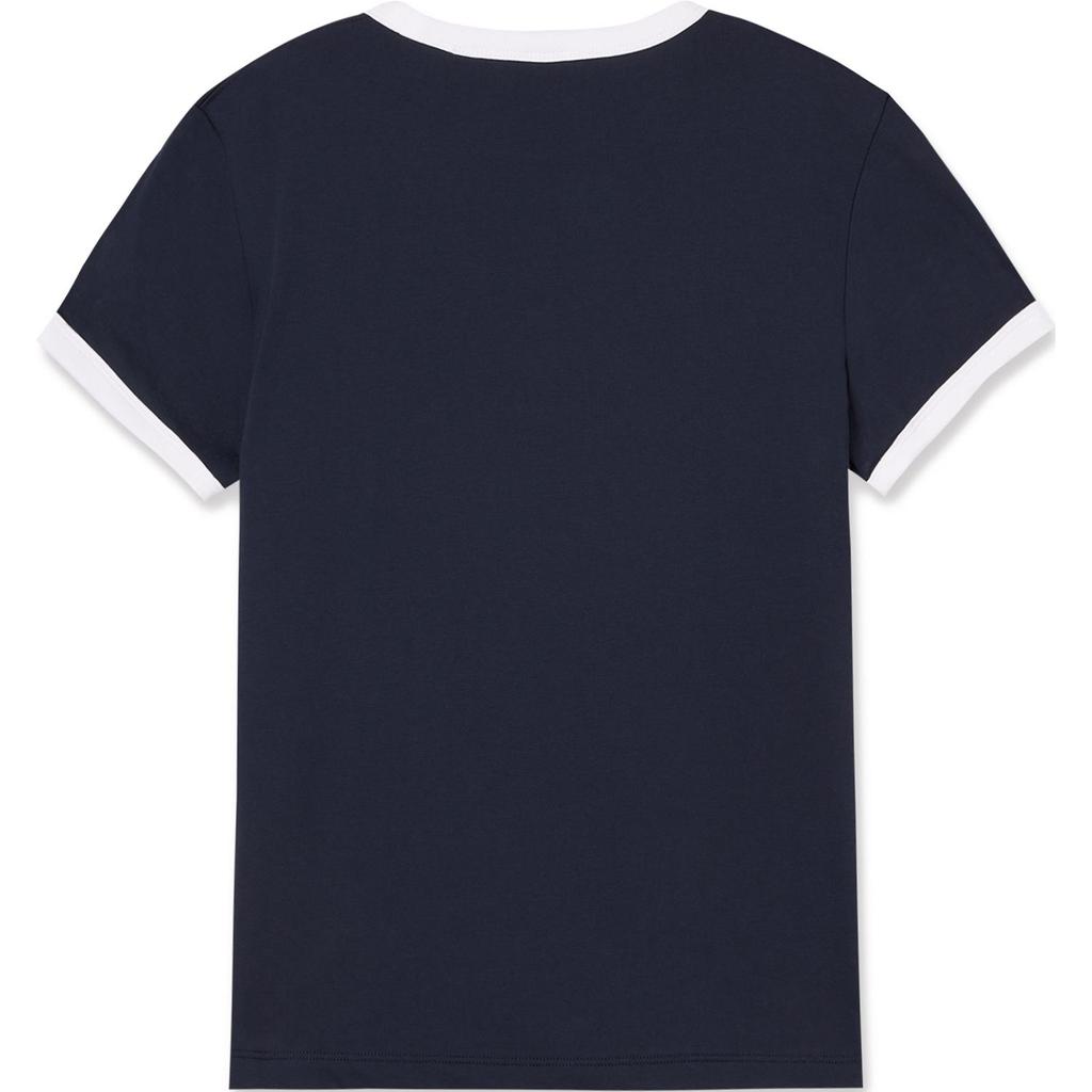 Levis SS24 Paris Limited Edition Capsule Collection Casual Color Block Letter Embroidery Crew Neck Short Sleeve T-Shirt Women T-Shirts 0023O-0001