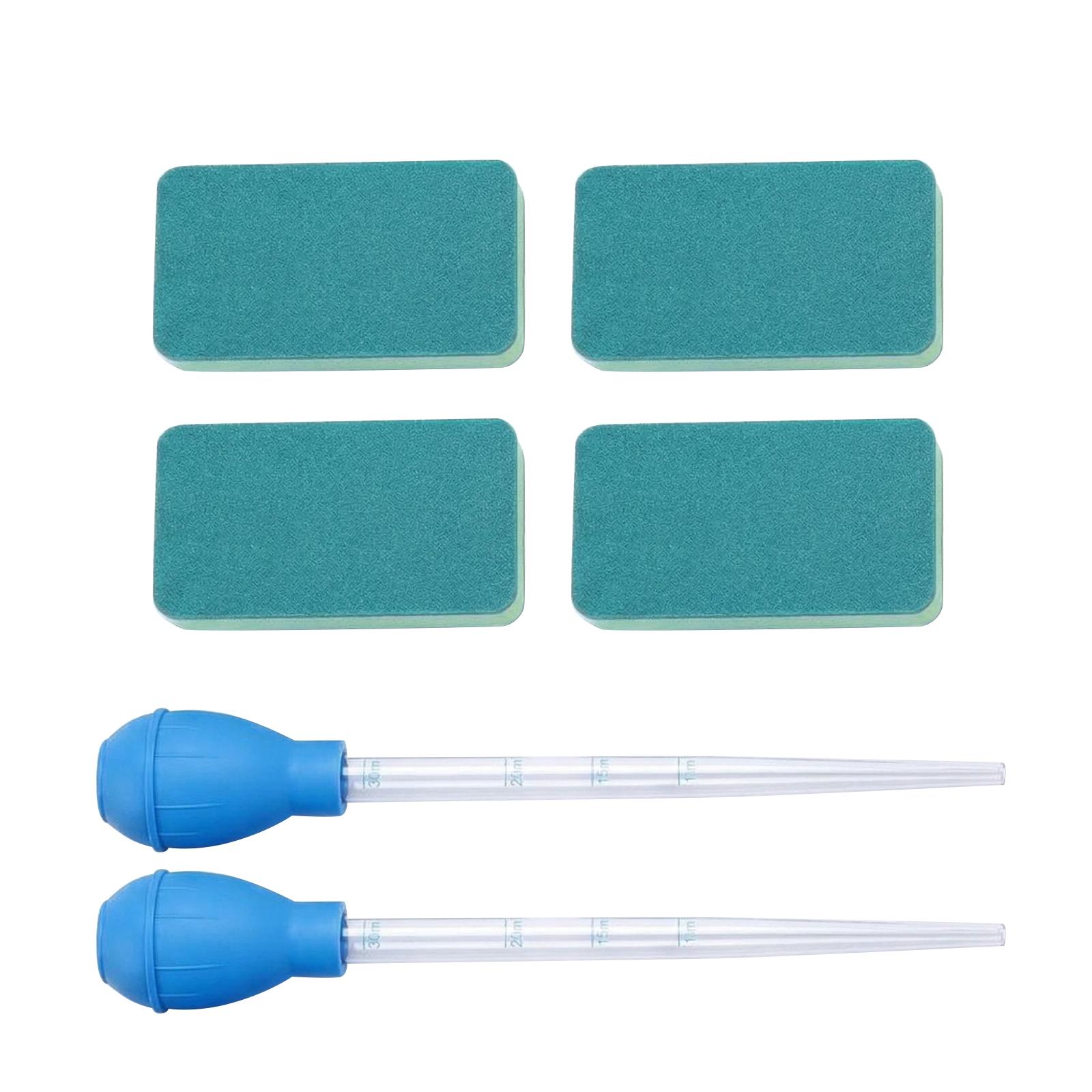 

Fish Tank Cleaning Set , Including Feces Suction Device , Feces Suction Device Scale Glass Cleaner , And Brush One Size