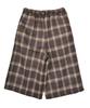 KATHARSIS Belted Bermuda Shorts Brown Check One Size