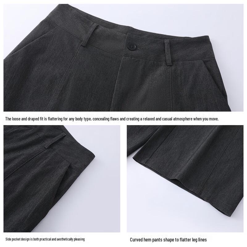 FivePlus Women's Commuter Casual Wide-Leg Pants