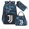 3-teiliges Schulrucksack-Set für Schüler Große Kapazität Oxford-Stoff Schultasche mit Schultergurt und Federmäppchen