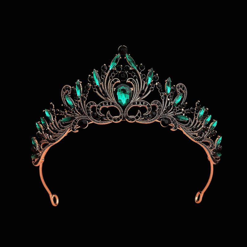 Flickors Krona Brudhuvudbonad Barn Födelsedagskrona Prinsessa Koreansk Catwalk-framträdande Håraccessoarer