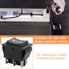 Xiatiaosann Rocker Switch 6 Terminal 3 Position ON-OFF-ON DPDT Momentary Switch DC 10A/16A