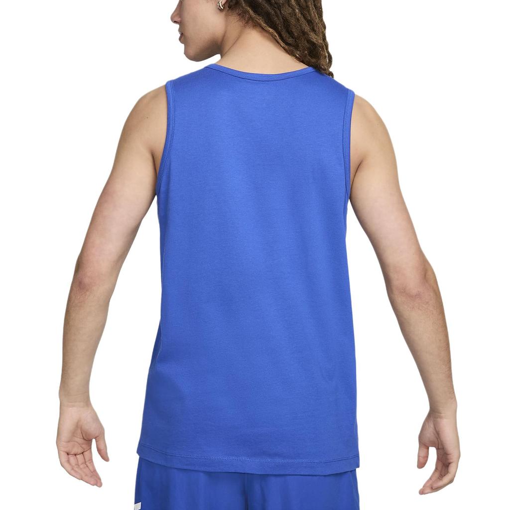 Nike Logo Letter Print Relaxed Comfortable Round Neck Sports Vest Men vest Dark-Blue AR4991-481