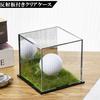 [Japanese Manufacturer] Baseball Ball Case BoxGolf Ball Case Signed Ball Case Display Case, Made of Acrylic, Transparent, Square, Dustproof (2)