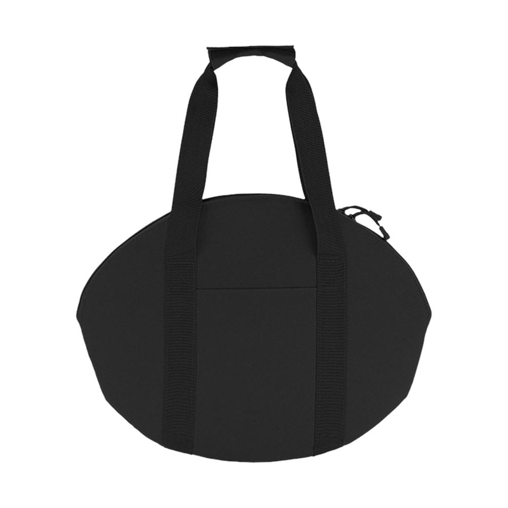 

Skillet Tray Organizers Cast Iron Grill Pan Side Storage Bag Design Grilling Pan Pouch Bag for Camping Cookware Oven Accessories чёрный