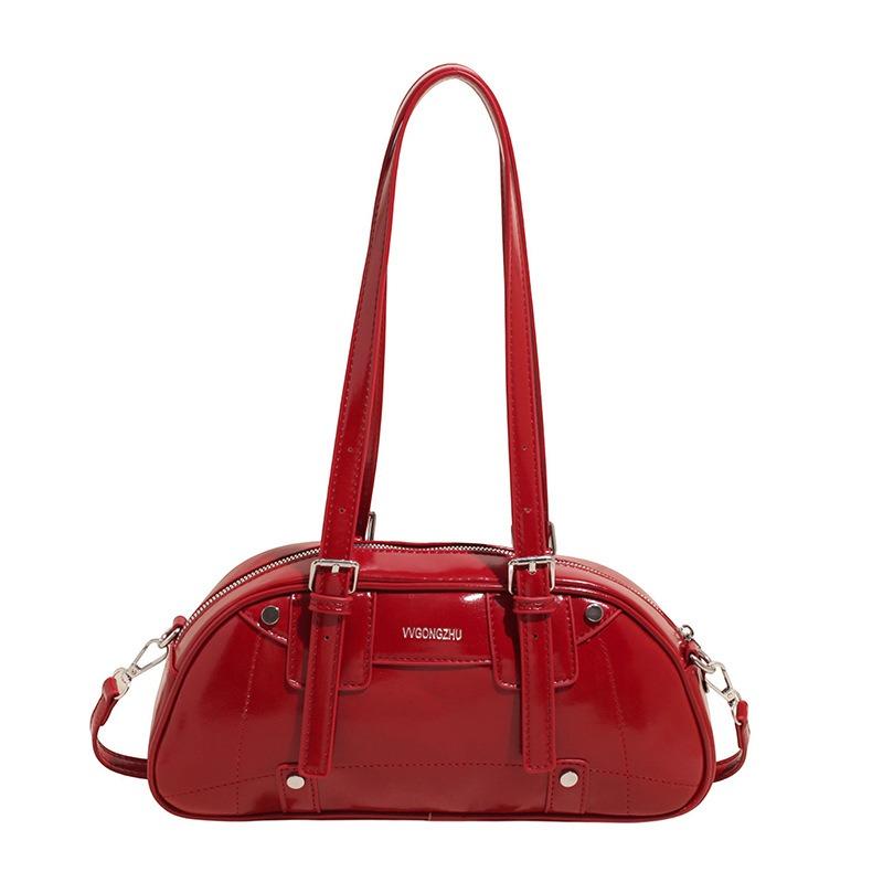 Niche design bag women's new high-end sense single shoulder crossbody fashion simple portable pillow bag