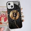 B-Bitcoin For IPhone 14 13 12 Mini 11 Pro XS Max X XR 14 Plus Tempered Glass Cover