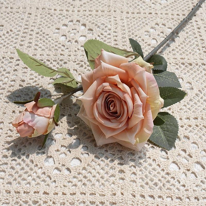 

Eiffel Curling Rose Artificial Flower Valentine S Day Wedding Flower Home Soft Decoration Flower A3