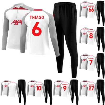 Chándal de Fútbol Club de Fútbol para Hombre de Manga Larga Ropa Deportiva Transpirable para Entrenamiento Deportivo Fitness