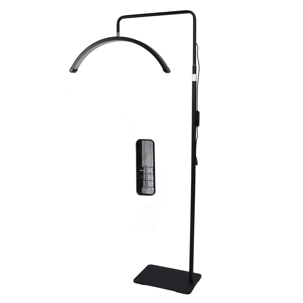 Half Moon Beauty Light 23 Inch Half Moon LED Floor Lamp U Shaped Fill Light Adjustable Height for