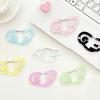 Creative Acrylic Keychain Clip With Star Wing Design Portable Carabiner Hooks Key Holder For Bags Keys Outdoor Decors