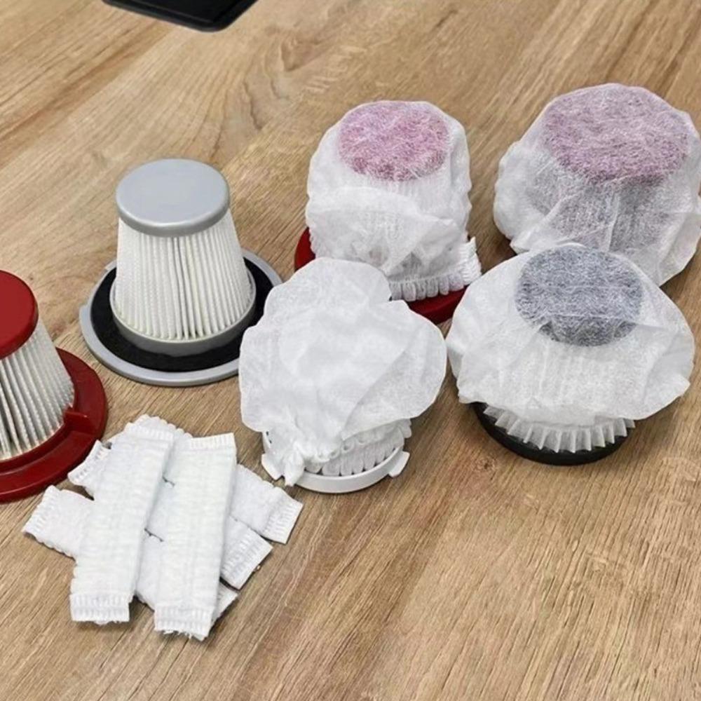 100PCS Non-wovens Vacuum Cleaner Filter Mesh Mesh Filter Cover Accessories Dust Collection Filter