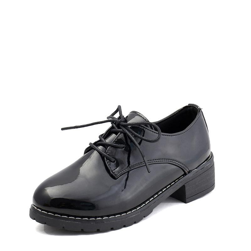 

Модные женские мокасины, осенние, новые туфли на платформе и каблуках, британский стиль, туфли-лолиты на низком каблуке, туфли Мэри Джейн в японском стиле, обувь для повседневной носки, обувь для бега на работу 35