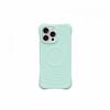 Magnetic Wave Texture Liquid Silicone Case IPhone 16 Pro Max 15 Series Slim Shockproof Pure Color Cover