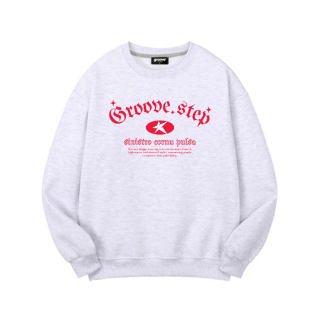 GROOVESTEP Creek Oversized Sweatshirt M0191 (Type A)