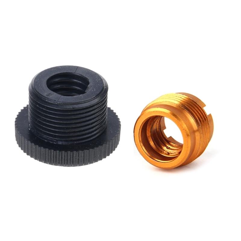 10Pieces 3/8" Female To 5/8" Male Microphones Mics Stands Adapter Thread Screws for Microphones Mics Stands Spare Parts
