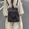 Creative Sweatshirt Hat Backpack Retro Cute Casual Bags Niche Persalized Design Commuter Bags Solid Color Versatile Backpacks