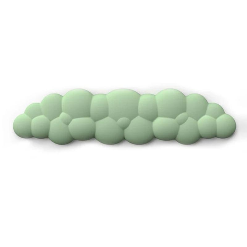 Mouse pad com apoio para pulso teclado nuvem antiderrapante espuma de memória desktop escritório gamer mouse apoio para pulso