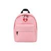 Heart Sports Leisure Zipper Backpack Unisex Backpack Pink 32BG41111-50P