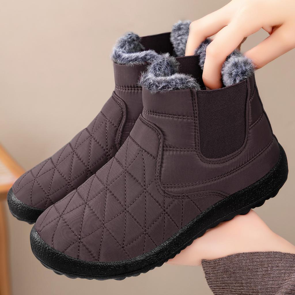 Women's shoes autumn and winter snow boots TEMU cotton shoes women's winter velvet shoes cold-proof and warm winter shoes