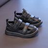 Boys Girls Casual Leather Sandals Closed Toe Soft Sole Non Slip Spring Autumn Beach Shoes
