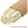 Paper Straws For Drinking, Disposable Biodegradable Cocktail Straws, Perfect For Birthday, Party Supplies , Baby Shower(gold, 100pcs/pack)