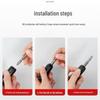 Universal Electric Wrench Conversion Socket To Hex Bit Adapter with Telescopic Spring Sleeve