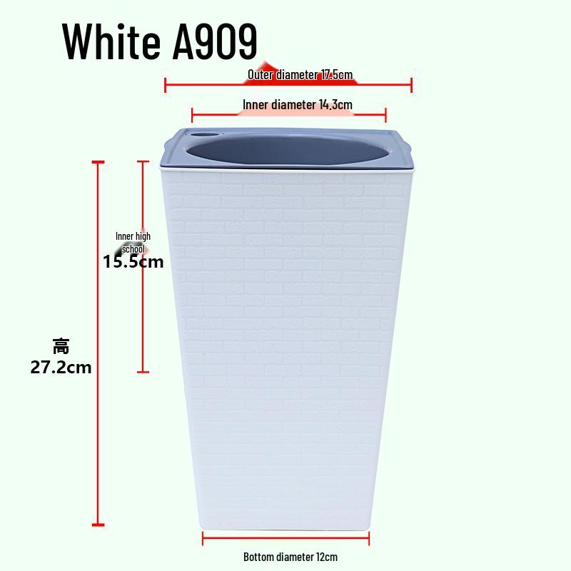 Olinze Self-Watering Elevated Flower Pot - Stylish Resin for Home