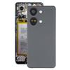Battery Rear Housing Battery Back Cover for Nord 3 Replacement Back Cover with Camera Lens Cover Repair Parts