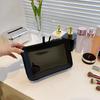 Women's Makeup Bag Traveling Cosmetic Bag Clear Toiletry Bag Skincare Products Organizer Portable Size Toiletries Storage