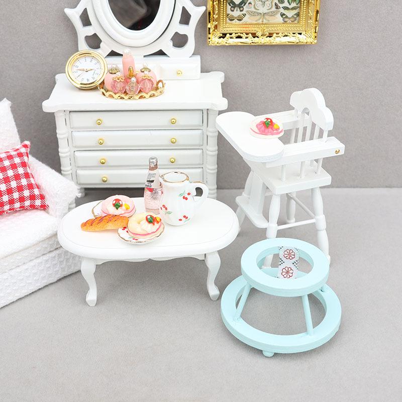 1:12 Dollhouse Children's Room Miniature Wooden Walker Furniture