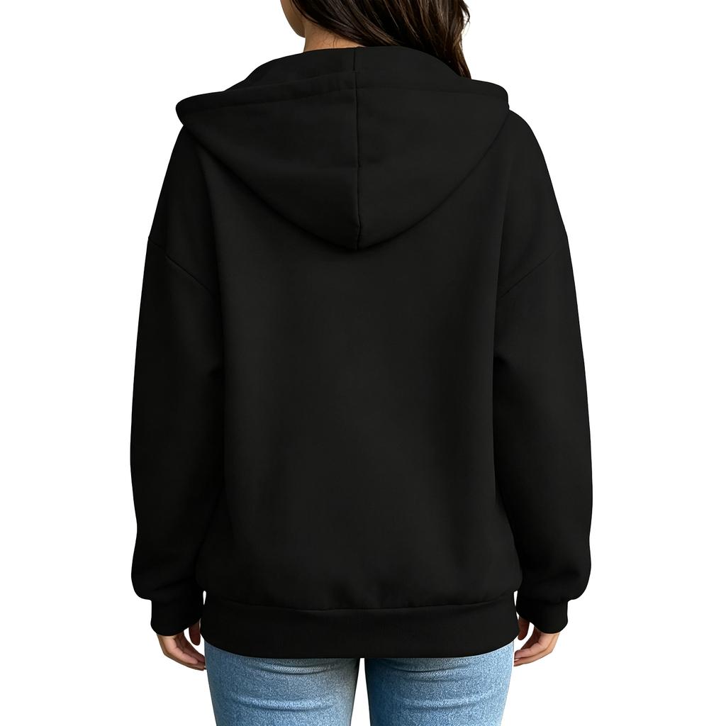 Women's Fashion Loose Fit Long Sleeve Sweatshirt for Casual Everyday Wear