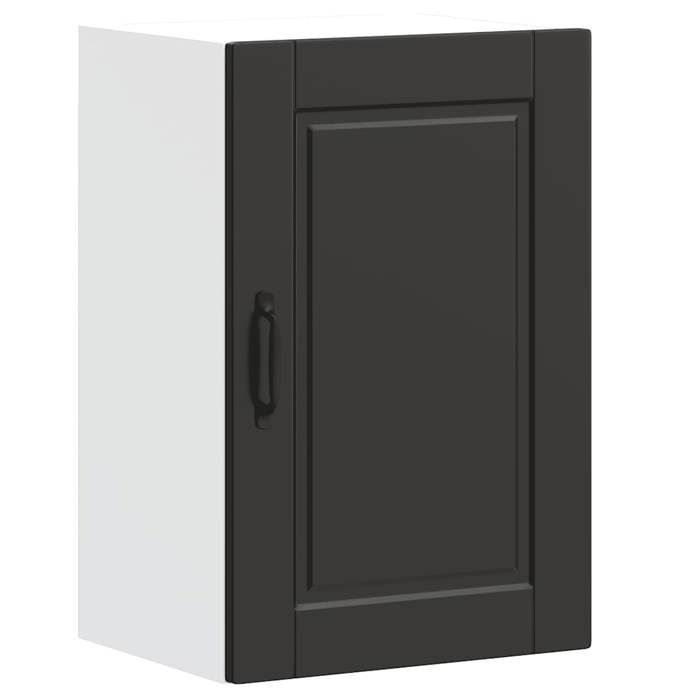VidaXL Kitchen Wall Cabinet Porto Black Engineered Wood 854028